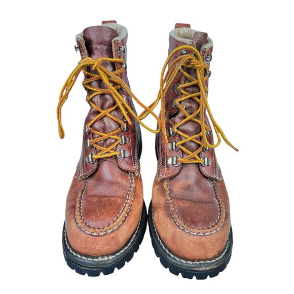 Vintage Weinbrenner Wood N Stream Brown Insulated Hunting Boots Size US 8